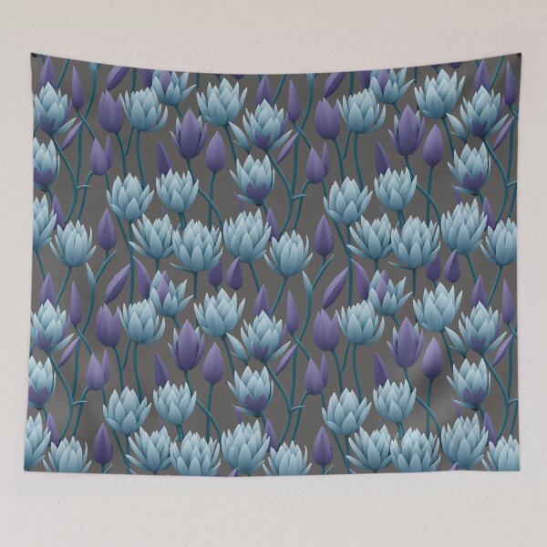 Item preview, abstract beautiful floral pattern designed and sold by 9CreativeCorner.