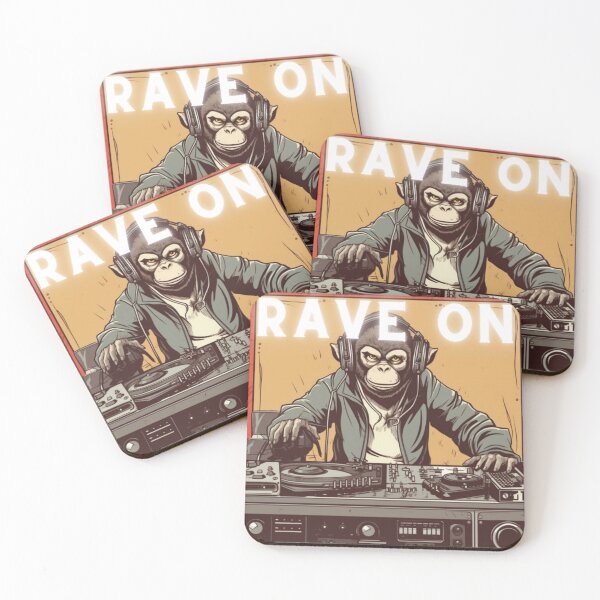 Artikelvorschau, Copy of Copy of Copy of Rave On Logo, Techno entworfen und verkauft von CremisArt.