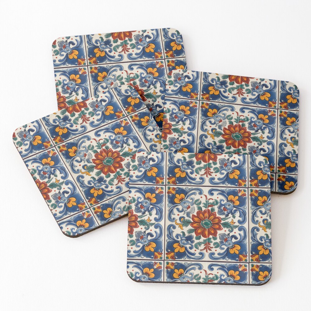 Artikel-Vorschau von Untersetzer (4er Set), designt und verkauft von PixelPatchwork.