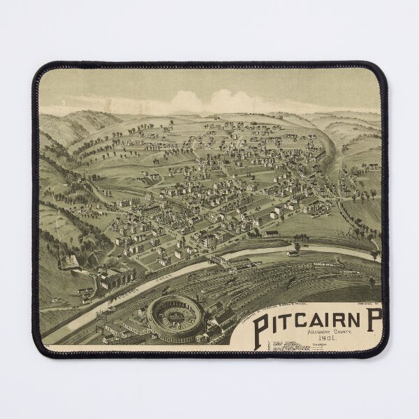 Item preview, Pitcairn, Pennsylvania (1901) designed and sold by allhistory.