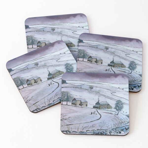 Item preview, "Rounding Up the Last Few” - Farm in the Derbyshire Peak District designed and sold by timsmith.