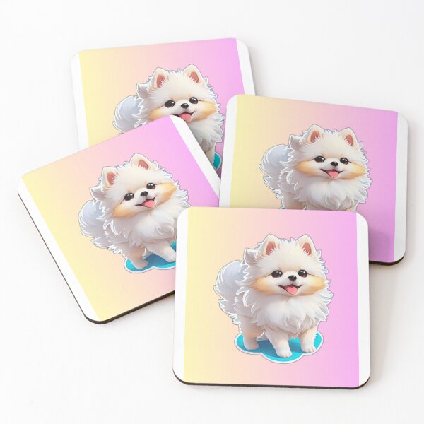Item preview, Cute Pomeranian puppy dog  designed and sold by FuzzieIntuition.