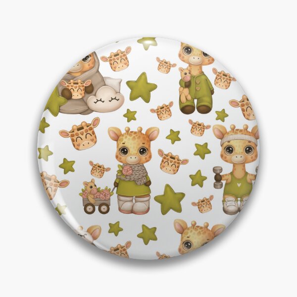 Item preview, Baby Giraffe Nursery Pattern-Baby Giraffe Pattern-Giraffe Pattern-Giraffe Nursery Pattern designed and sold by Fine-Spot.