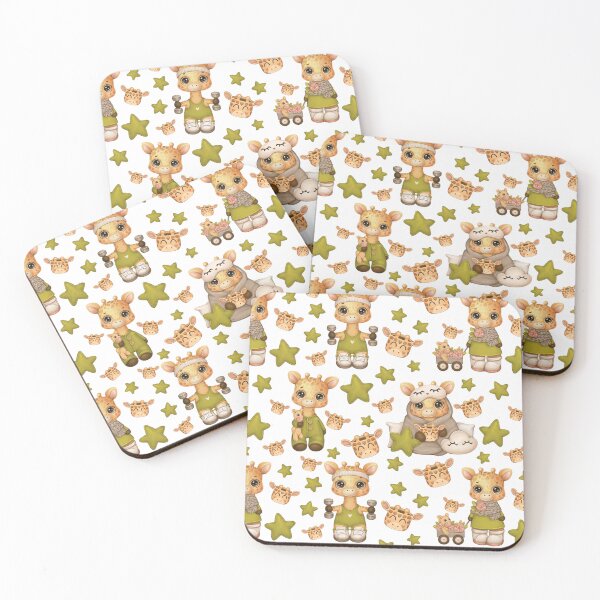Item preview, Baby Giraffe Nursery Pattern-Baby Giraffe Pattern-Giraffe Pattern-Giraffe Nursery Pattern designed and sold by Fine-Spot.