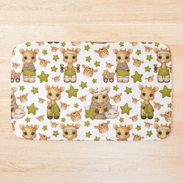 Item preview, Baby Giraffe Nursery Pattern-Baby Giraffe Pattern-Giraffe Pattern-Giraffe Nursery Pattern designed and sold by Fine-Spot.