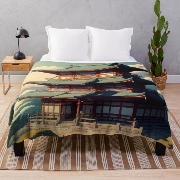 Item preview, Japan Temple on the hill designed and sold by Tokyo Retro.