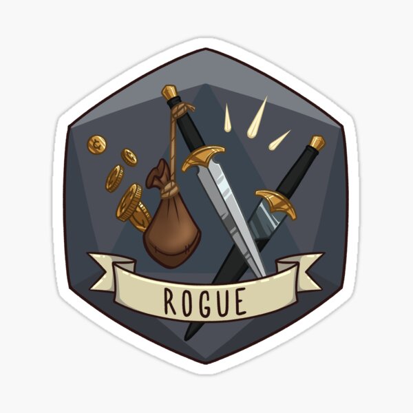 Item preview, DnD Class - Rogue / Roublard designed and sold by Lay-ArtStation.