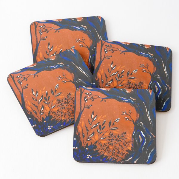 Item preview, Peachy Forest designed and sold by Stone-Soup-Art.