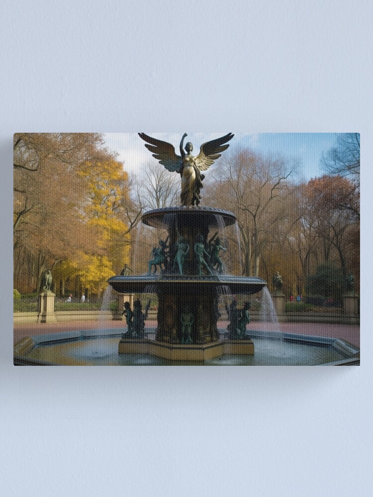 Bethesda Fountain Art: Canvas Prints, Frames & Posters