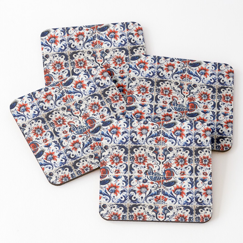 Artikel-Vorschau von Untersetzer (4er Set), designt und verkauft von PixelPatchwork.