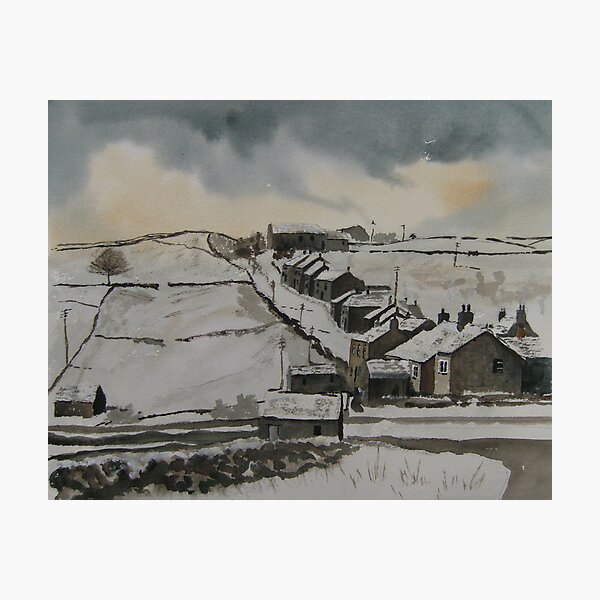 Item preview, "A Winter's Refuge” - Sparrowpit in the Derbyshire Peak District designed and sold by timsmith.
