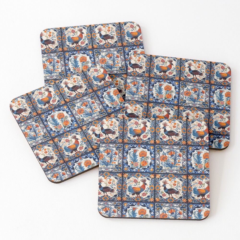 Artikel-Vorschau von Untersetzer (4er Set), designt und verkauft von PixelPatchwork.