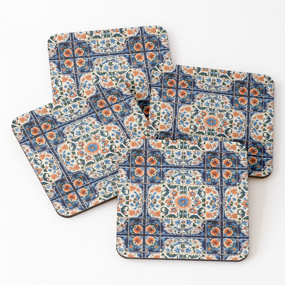 Artikel-Vorschau von Untersetzer (4er Set), designt und verkauft von PixelPatchwork.