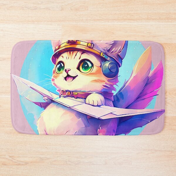 Item preview, Cute Cat Aviator - Adorable Feline Soaring Through the Skies Cat Miaw designed and sold by DC Low.