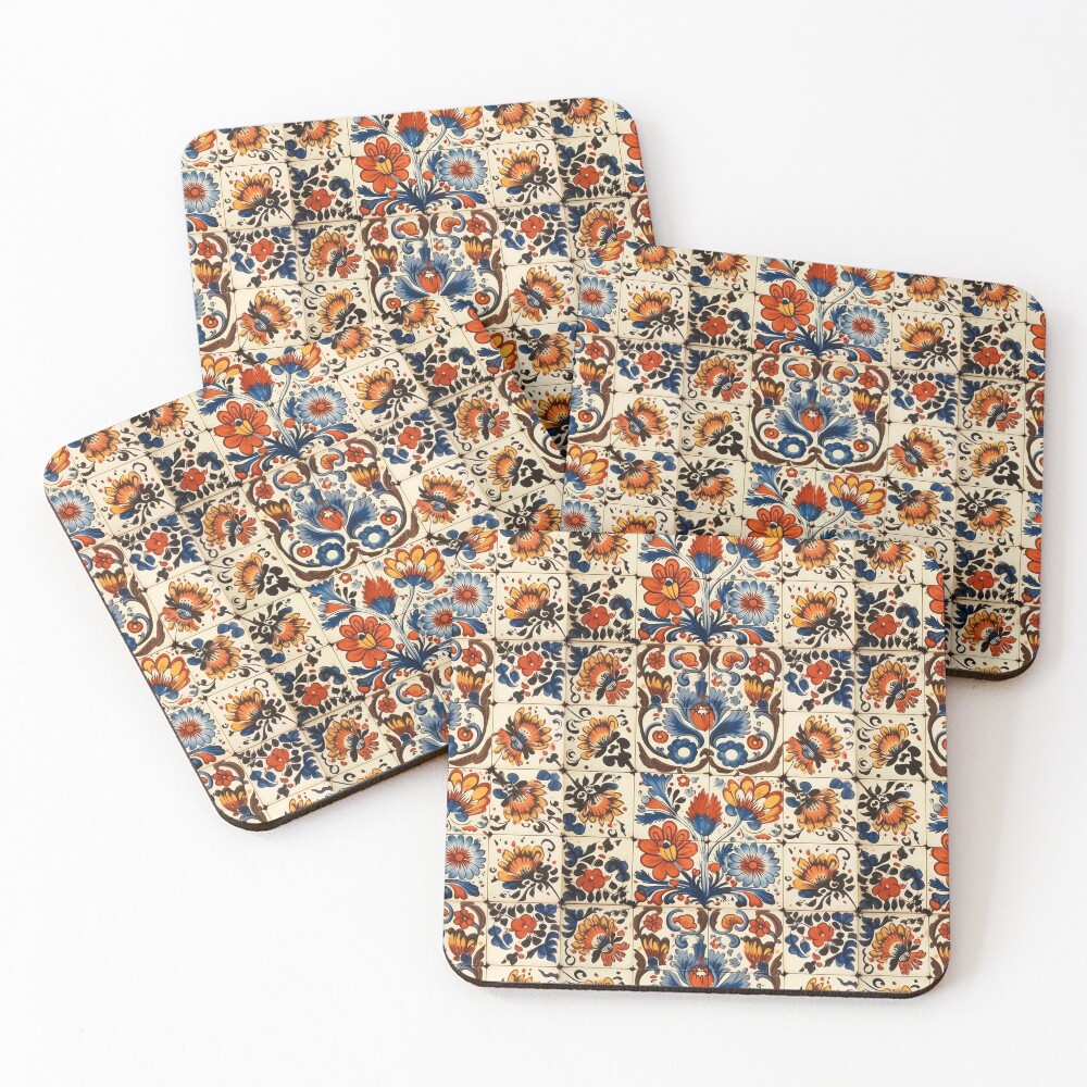 Artikel-Vorschau von Untersetzer (4er Set), designt und verkauft von PixelPatchwork.