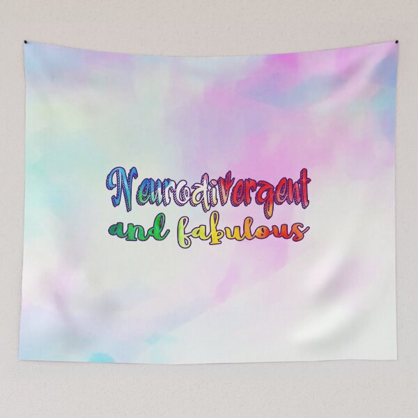 Item preview, Neurodivergent and fabulous designed and sold by NatLeBrunDesign.