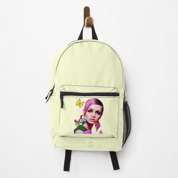 Item preview, TWIGGY : Vintage Modelling with Butterflies Print designed and sold by posterbobs.