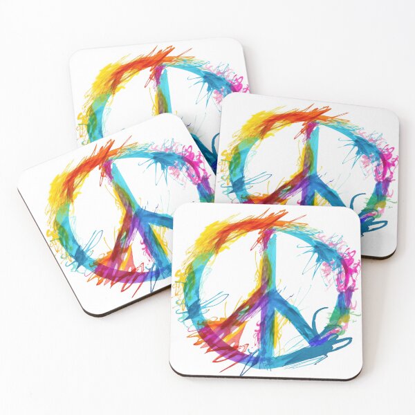 Item preview, Rainbow Peace Sign 3 of 3 designed and sold by Glenn Slingsby.