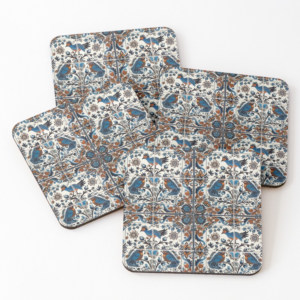 Artikel-Vorschau von Untersetzer (4er Set), designt und verkauft von PixelPatchwork.