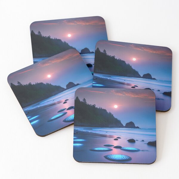 Item preview, Twilight beach with warp portals designed and sold by RK - Shop.