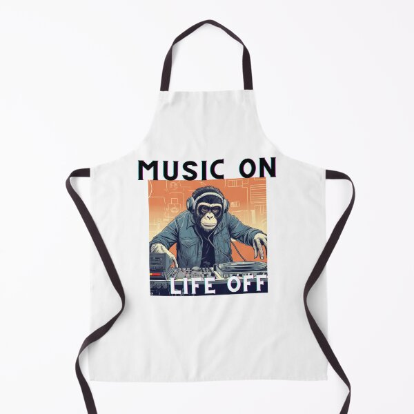 Item preview, Music on Life Off Monkey, DJ, Music designed and sold by CremisArt.