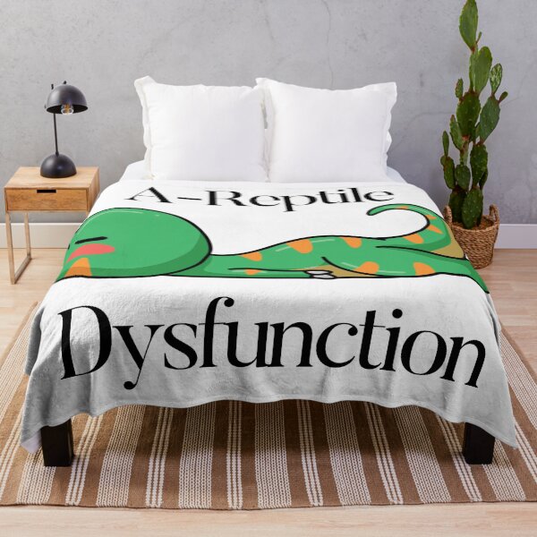Item preview, A-Reptile Dysfunction Misheard Pun Medical Condition designed and sold by FuddalanDesigns.