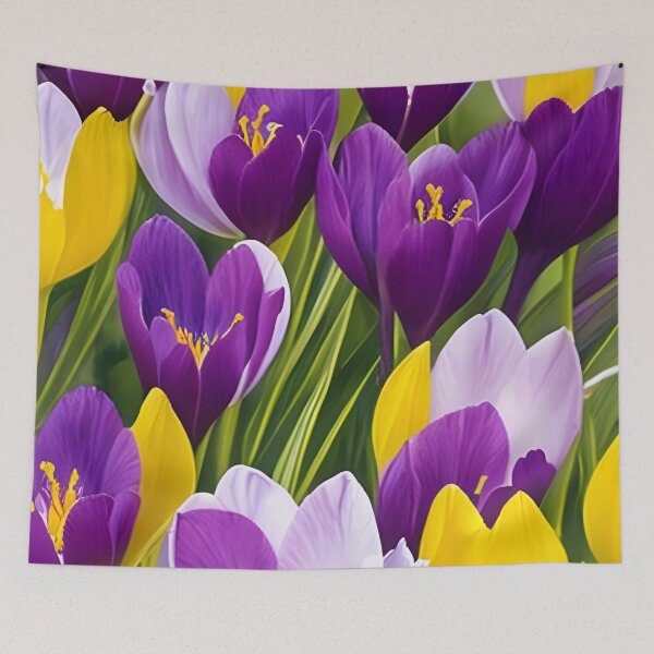 Item preview, The crocus is a representative of new life and joy. designed and sold by Rostislav Bouda.