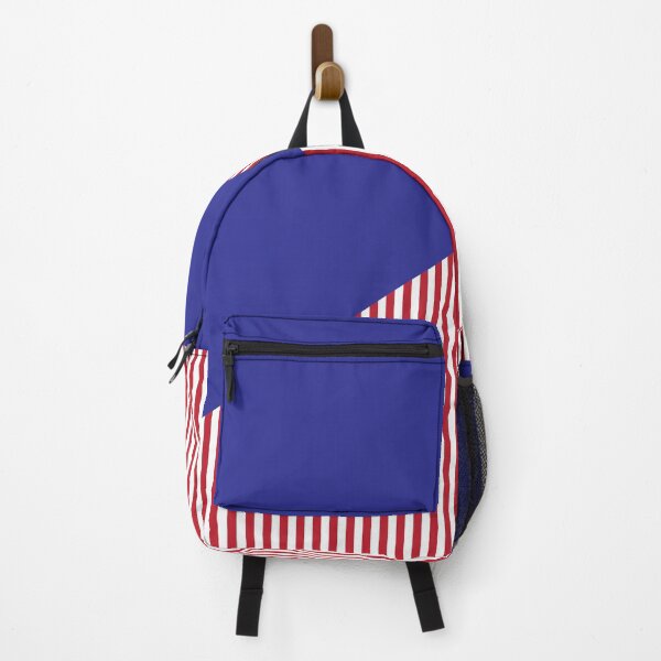 Item preview, Triangle and Stripes | Mixed Patterns | Blue and Red designed and sold by rsty11.