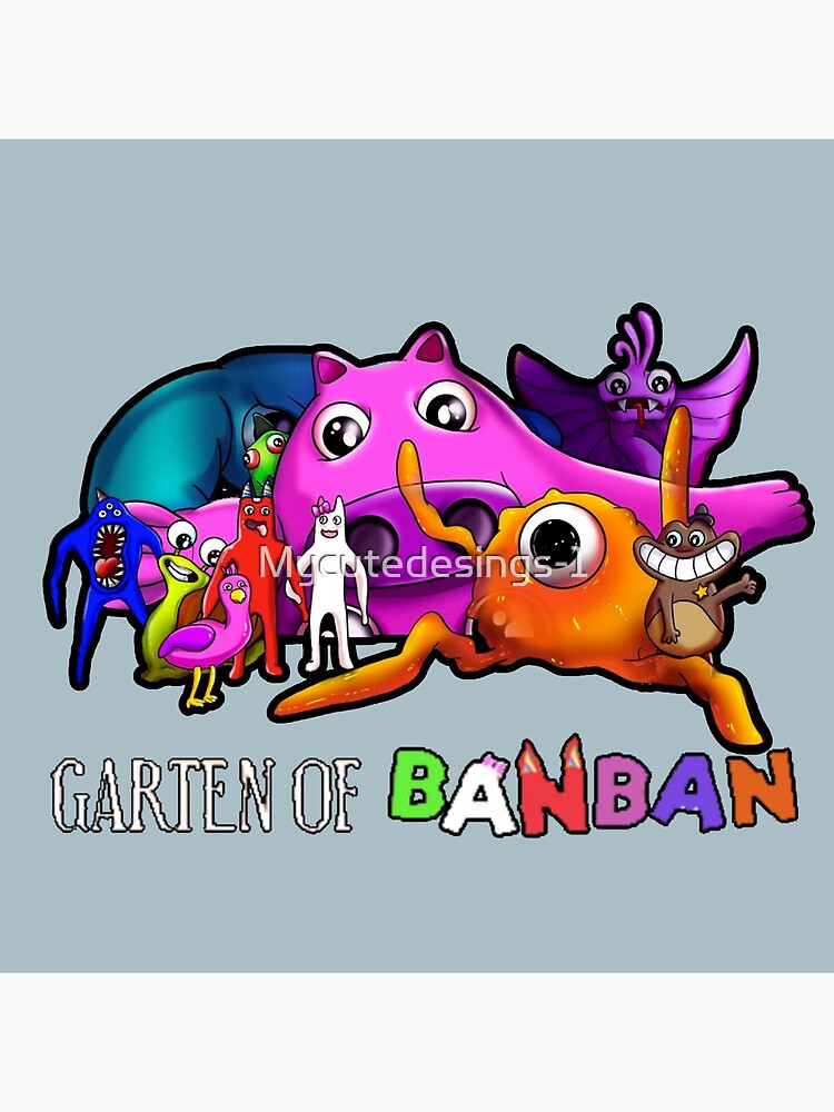 Nabnab. Nab Nab. Garten of Banban Logo and Characters. Horror games 2023.  Halloween Art Print for Sale by Mycutedesings-1