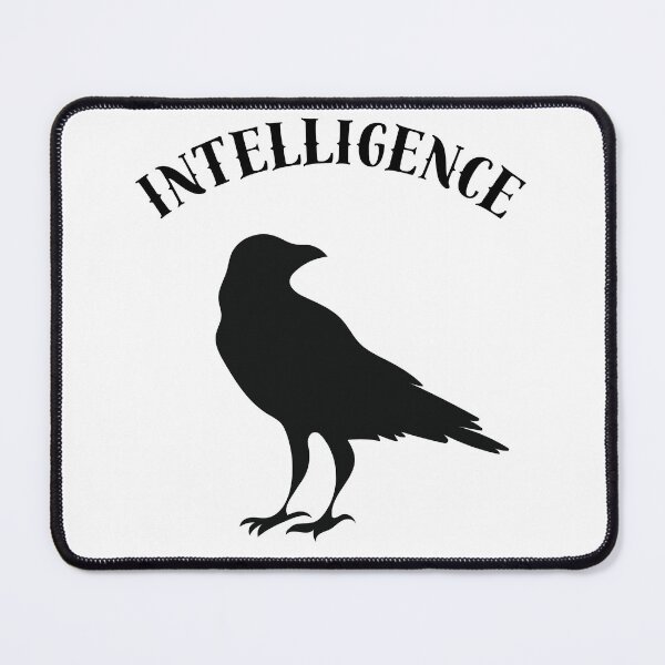 Item preview, Crow Spirit Animal - Intelligence designed and sold by QuotableCulture.