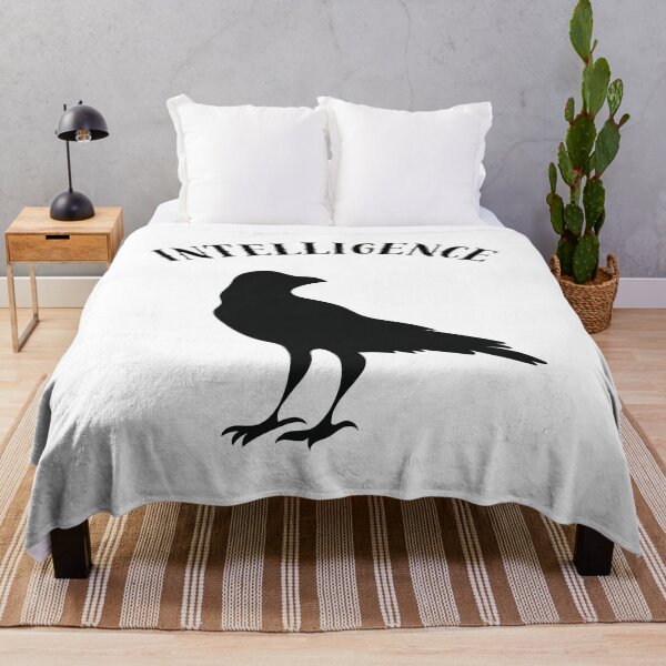 Item preview, Crow Spirit Animal - Intelligence designed and sold by QuotableCulture.