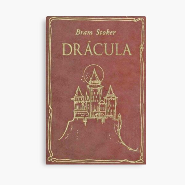 Impression sur toile « Bram Stokers Dracula Couverture de livre originale  », par NabuOnline | Redbubble