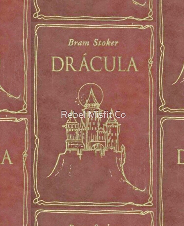 Bram Stokers Dracula Original Book Cover iPad Case & Skin for Sale by  Rebel Misfit Co