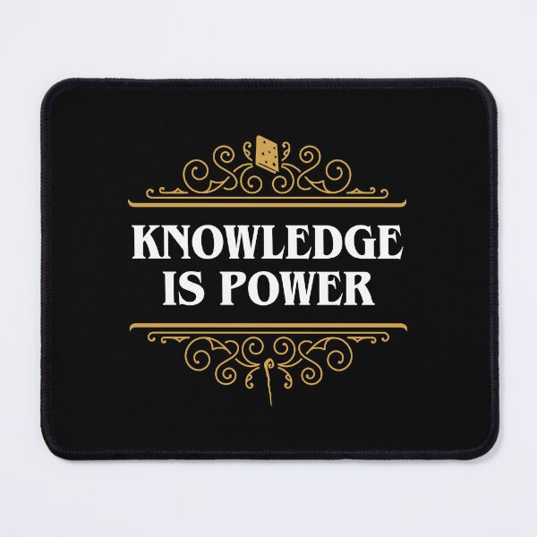 Item preview, Wizard Knowledge is Power Funny Tabletop RPG designed and sold by pixeptional.