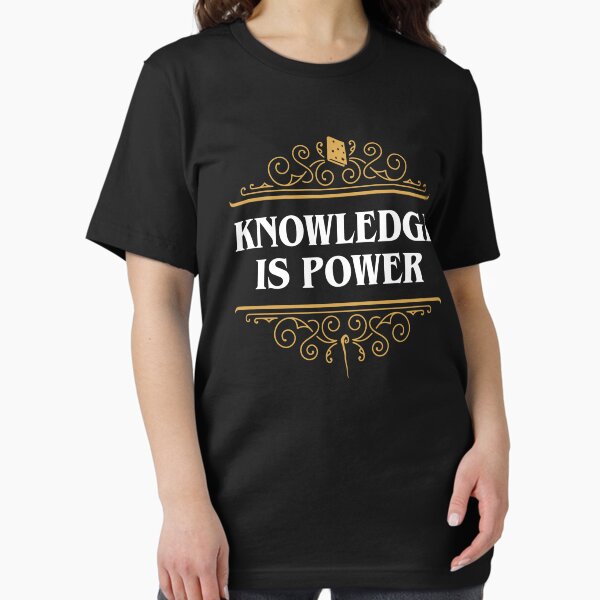 Item preview, Wizard Knowledge is Power Funny Tabletop RPG designed and sold by pixeptional.