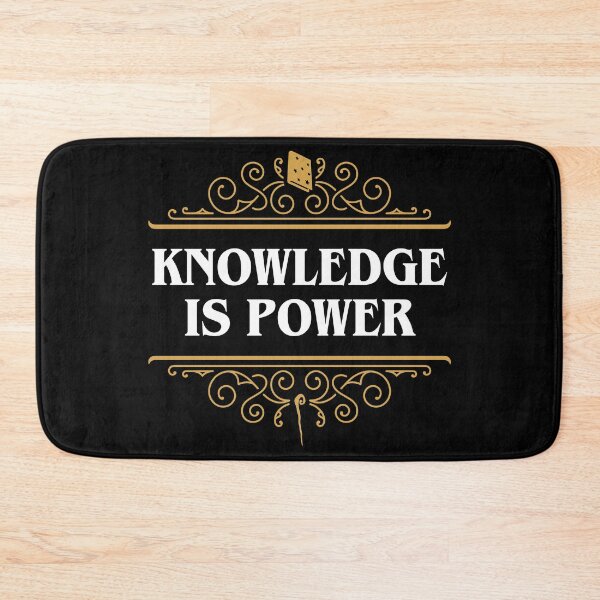 Item preview, Wizard Knowledge is Power Funny Tabletop RPG designed and sold by pixeptional.