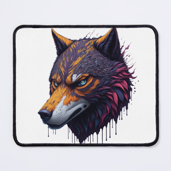 Item preview, Colorful Wolf 002 designed and sold by MrThorV2.