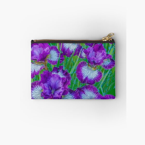 Item preview, PURPLE SIBERIAN IRIS FLOWERS ART designed and sold by sharlesart.