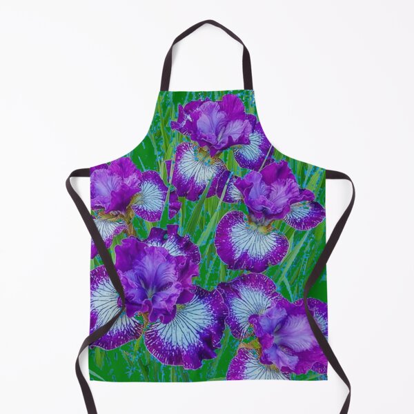 Item preview, PURPLE SIBERIAN IRIS FLOWERS ART designed and sold by sharlesart.