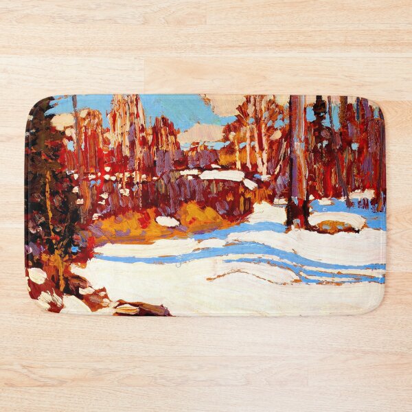 Item preview, Woods in Winter : Vintage 1917 Tom Thomson Algonquin Park Art Print designed and sold by posterbobs.