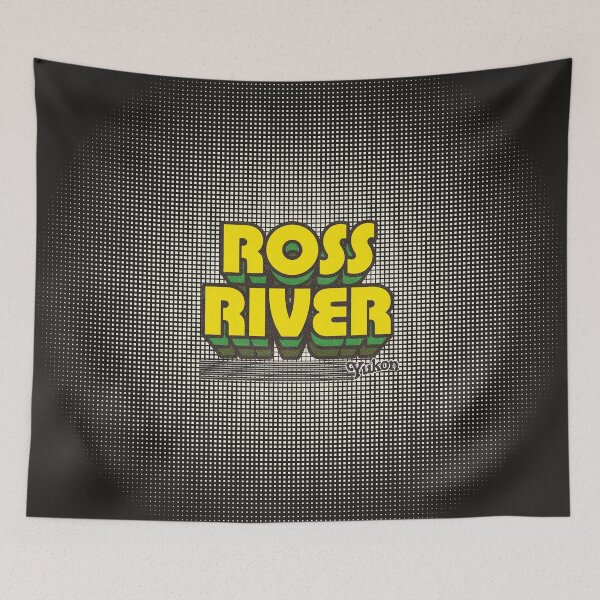 Item preview, Ross River, Yukon | Retro Stripes designed and sold by retroready.