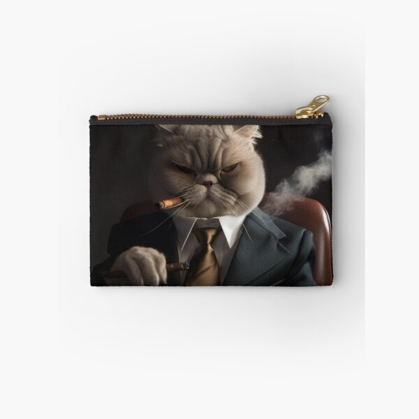 Item preview, The Boss Cat in Smoking Jacket designed and sold by FireScreen.