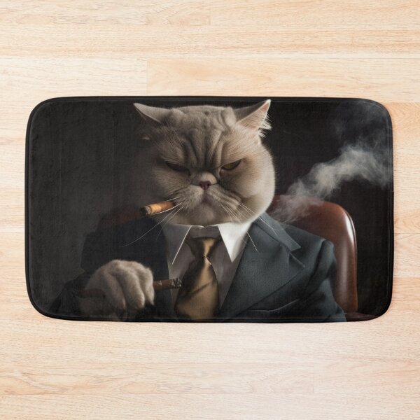 Artikelvorschau, The Boss Cat in Smoking Jacket entworfen und verkauft von FireScreen.