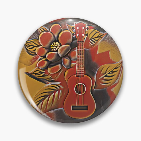 Item preview, Ukulele floral variation designed and sold by piesdesignart.