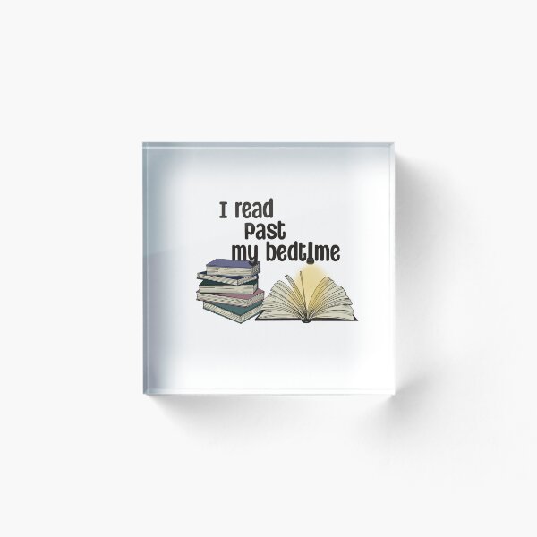 Item preview, I read past my bedtime designed and sold by Jackies-art.