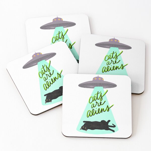Item preview, Cats Are Aliens designed and sold by chelseabolles.