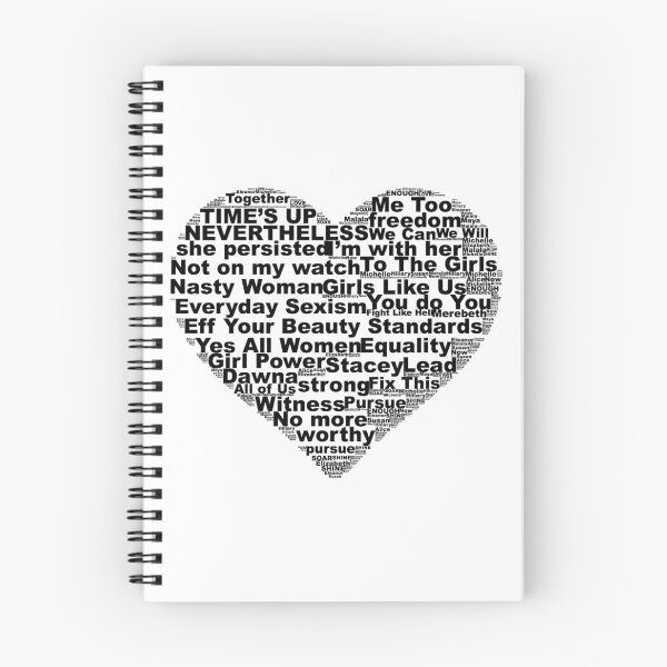 Item preview, Heart of Feminism - black designed and sold by LifeWithDawna.