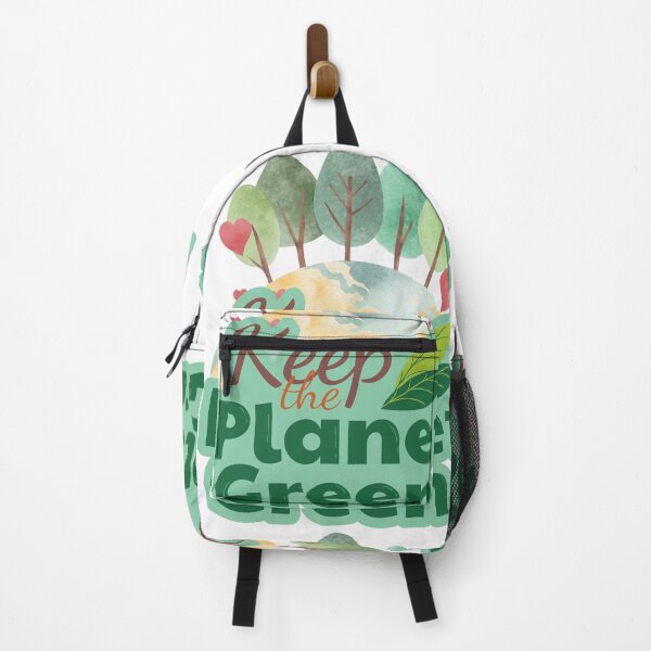 Item preview, Keep The Planet Green Watercolor Design designed and sold by Odetee.