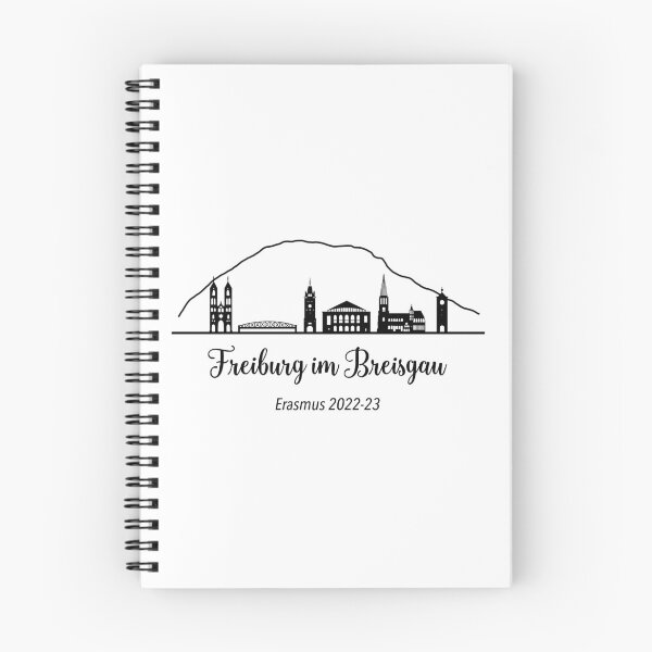 Item preview, Freiburg im Breisgau skyline Erasmus designed and sold by centlia.