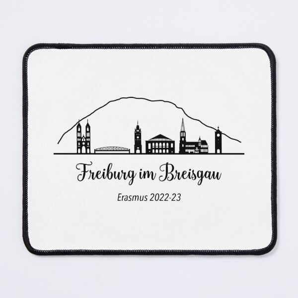 Item preview, Freiburg im Breisgau skyline Erasmus designed and sold by centlia.
